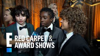 "Stranger Things" Boys Dedicate SAG Win to Child Stars | E! Live from the Red Carpet