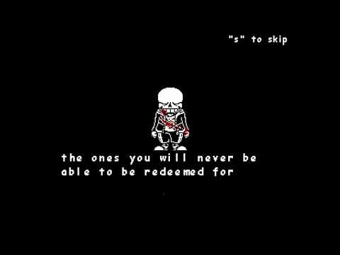 (OFFICIAL)UnderTale: Karma's A B1#ch - Karmic Epiphany