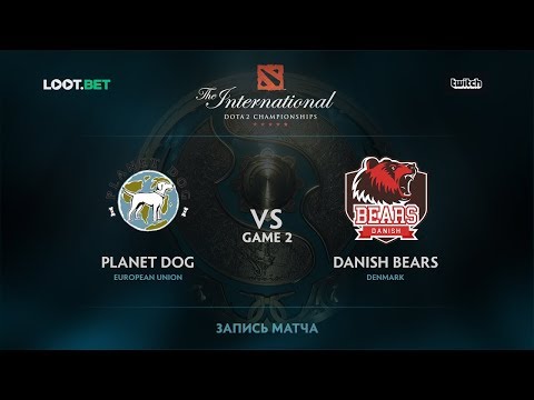 Planet Dog Vs Danish Bears Game 1 | Dota 2 The international TI17 Quals EU