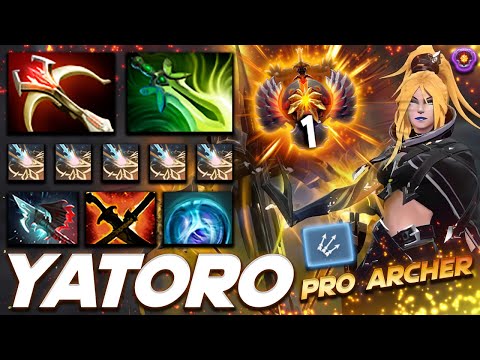Yatoro Drow Ranger Pro Archer Marksman - Dota 2 Pro Gameplay [Watch & Learn]