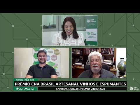 Live - PRÊMIO CNA BRASIL ARTESANAL (PBA) - EDIÇÃO VINHOS E ESPUMANTES