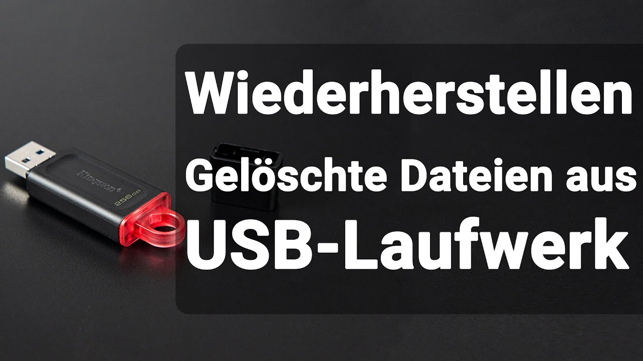 Wie kann man gelöschte Dateien von USB wiederherstellen?