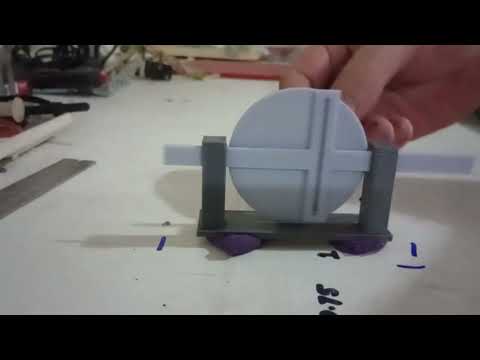 Scotch Yoke mechanism - 3D printed - rotation to linear motion