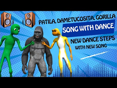 Animated Trio Showdown! Patila, Dame Tu Cosita & Gorilla in the Ultimate Dance & Song Challenge! 🎤🦍💥