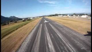 preview picture of video 'Landing on Runway 1 in Sandpoint Idaho (SZT)'