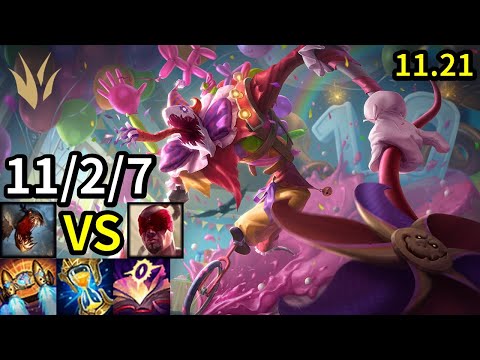 Fiddlesticks Jungle vs Lee Sin - KR Master | Patch 11.21