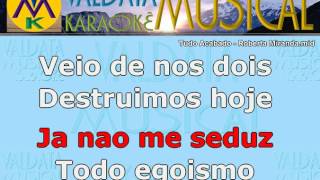 Tudo Acabado   Roberta Miranda   Karaoke