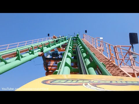 Front row point of view footage of Boomerang