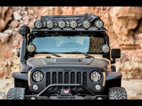 KC HiLiTES 50" Overhead Xross Bar Light Mount Jeep JK