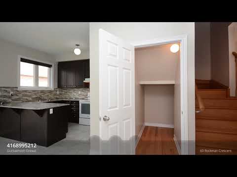 Home for sale at 60 Rockman Crescent, Brampton, ON L7A 0B5