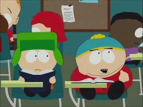 Cartman trying to have a flashback