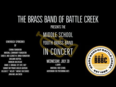 Middle School Youth Brass Band Camp Final Concert