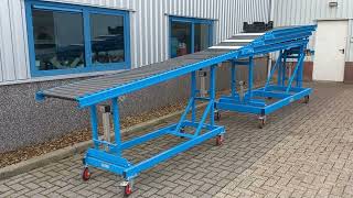 Convoyeur à rouleaux Rolleon Rollenbaan gebruikt vrachtwagen losser 60 cm Logitrade à vendre - Image 4 | Machineryline GN Convoyeur à rouleaux Rolleon Rollenbaan gebruikt vrachtwagen losser 60 cm Logitrade | Image 4 - Machineryline