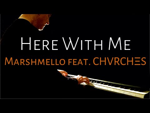 Here With Me | Marshmello ft. CHVRCHES (piano cover) [Beyond the Song] Scott Willis Piano