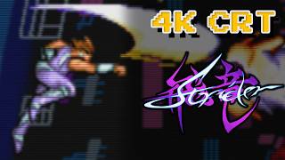 Strider (Arcade / 1989) 4K CRT