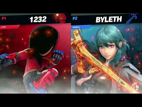 FireThePyro (Mii Brawler) vs Hallon (Byleth) - WQF - BSC A.R.CADE Series #72 [DPOTG Parking Lot]