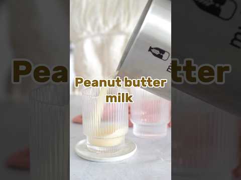 Peanut butter milk | Mylky #veganrecipes #peanutbutter #mylky