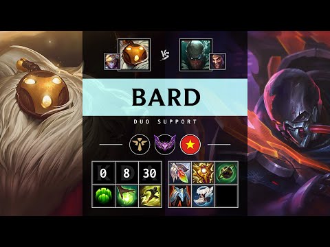 Bard Support vs Pyke - VN Master Patch 25.17