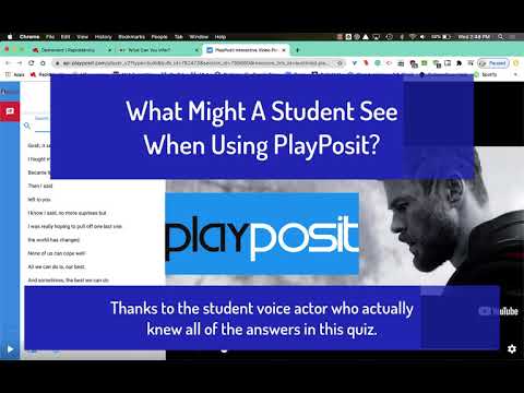 Playposit Tutorial Premade Bulbs Library