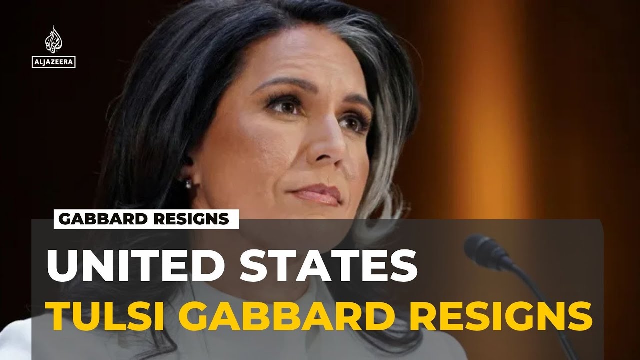 Tulsi Gabbard Steps Down as US Director of National Intelligence Amid Political Scrutiny