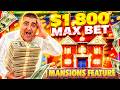 LIFE CHANGING JACKPOT On 1 800 Max Bet On Huff NEven More Puff