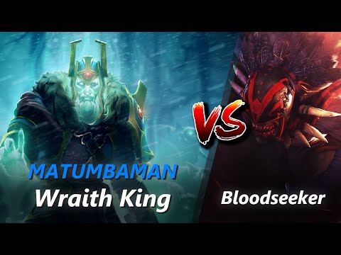 How to Wraith King safelane vs Bloodseeker/Rubick (feat. MATUMBAMAN) | First 10 minutes