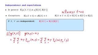 L07.6 Independence & Expectations