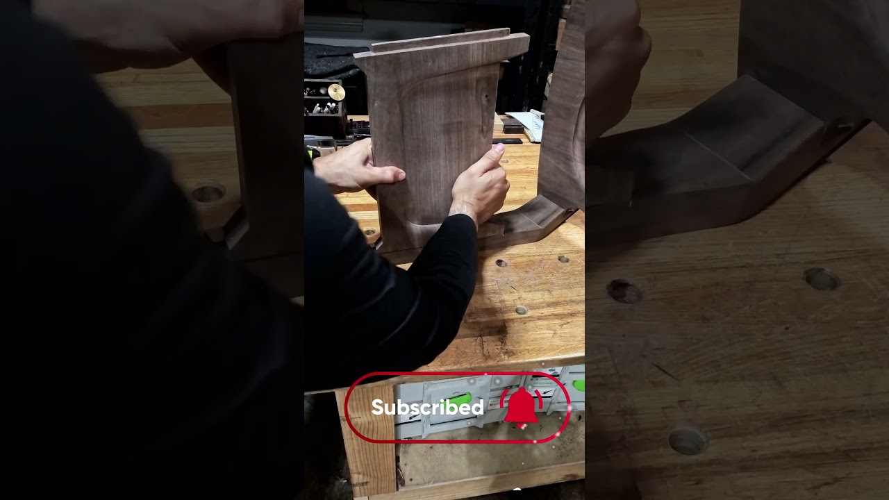 This is CNC furniture #customfurniture #woodworking #modern