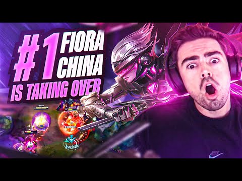 #1 Fiora is TAKING OVER the CHINESE SUPER SERVER!