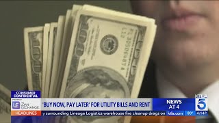 'Buy now, pay later' loans now being used for utility bills, rent