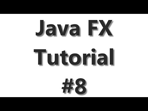 Java FX Tutorial #8 - OpenJFX with Java 11 and above
