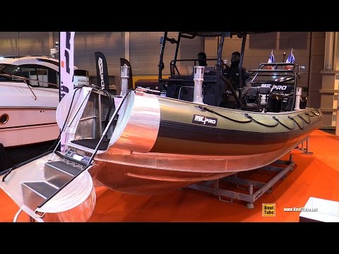 2016 Zodiac Milpro Proffesional Use Inflatable Boat - Walkaround - 2015 Salon Nautique de Paris