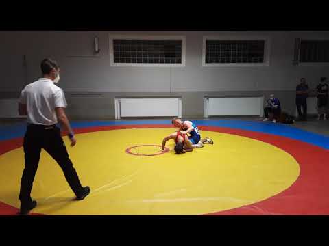 25.09.21 SV Fahrenbach vs RWG - 57kg Freistil: Romeo Jardas vs Harvey Ridings