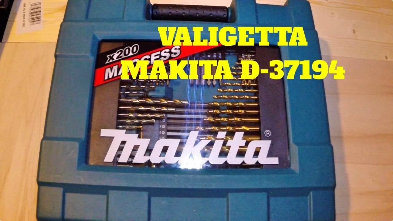 Набор инструментов Makita D-37194 (200 предм.)