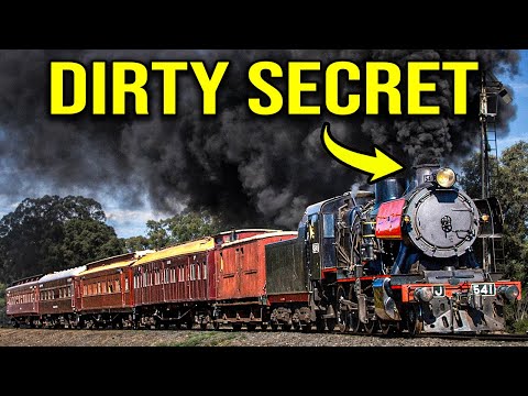 The Real Reason American Steam Trains Made More Smoke Than UK Trains