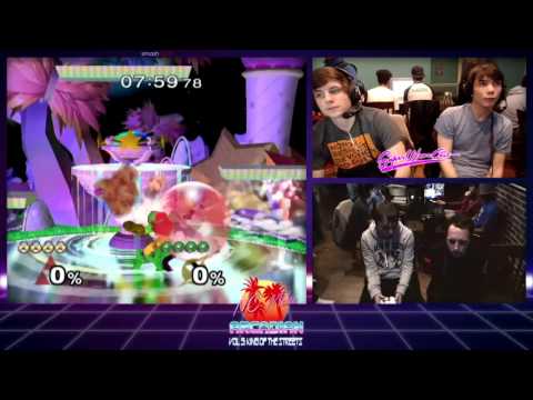 NC Arcadian III Pool 3 LS - Qween (Sheik) vs Shieldz (Samus)