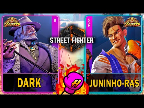 Street Fighter 6🥊Dark (JP) VS Juninho-Ras (LUKE)🥊スト6🥊SF6🥊4K 60ᶠᵖˢ