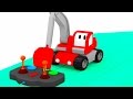 The Submarine - Learn with Tiny Trucks: bulldozer, crane, excavator | Educational cartoon for kids
