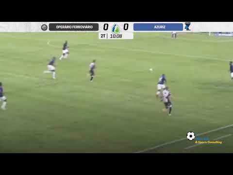 Ricardo Bueno - 28.02.2021 - Operário-PR 1 x 1 Azuriz - Campeonato Paranaense - 1ª Rodada