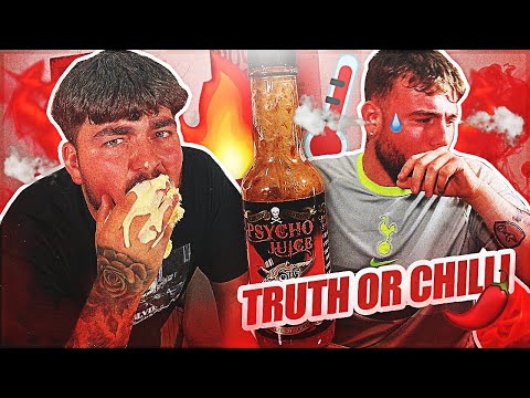 Tell the TRUTH or eat a GHOST CHILLI hot wing with Lewis Clark!