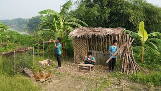 Quang is Back: Installing a Rain Cover Over the Kitchen 