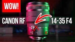 New Canon RF 14-35mm F4 | Smaller, Lighter, Cheaper