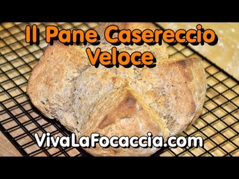 Video Ricetta Pane Fatto in Casa Semplicissimo in Meno di un'Ora