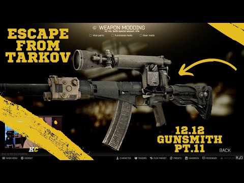 Gunsmith - Part 11 Escape from Tarkov Büchsenmacher Quest 12.12 Tutorial Guide deutsch King_ChiefTV