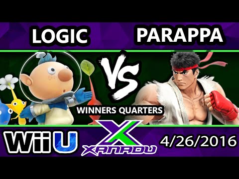 S@X 147 - Logic (Olimar) Vs. Parappa (Ryu, Bowser Jr.) SSB4 WQ - Smash Wii U - Smash 4