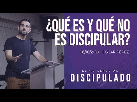 ¿Qué es y qué no es discipular?
