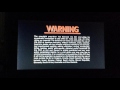 Opening To The Mummy Returns UK DVD 2001