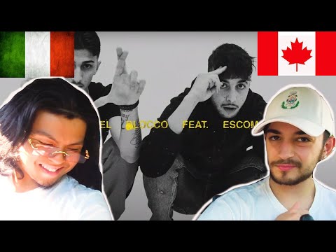 CANADIANS REACT TO ITALIAN DRILL - Baby Gang - Gli Occhi del Blocco (feat. Escomar)