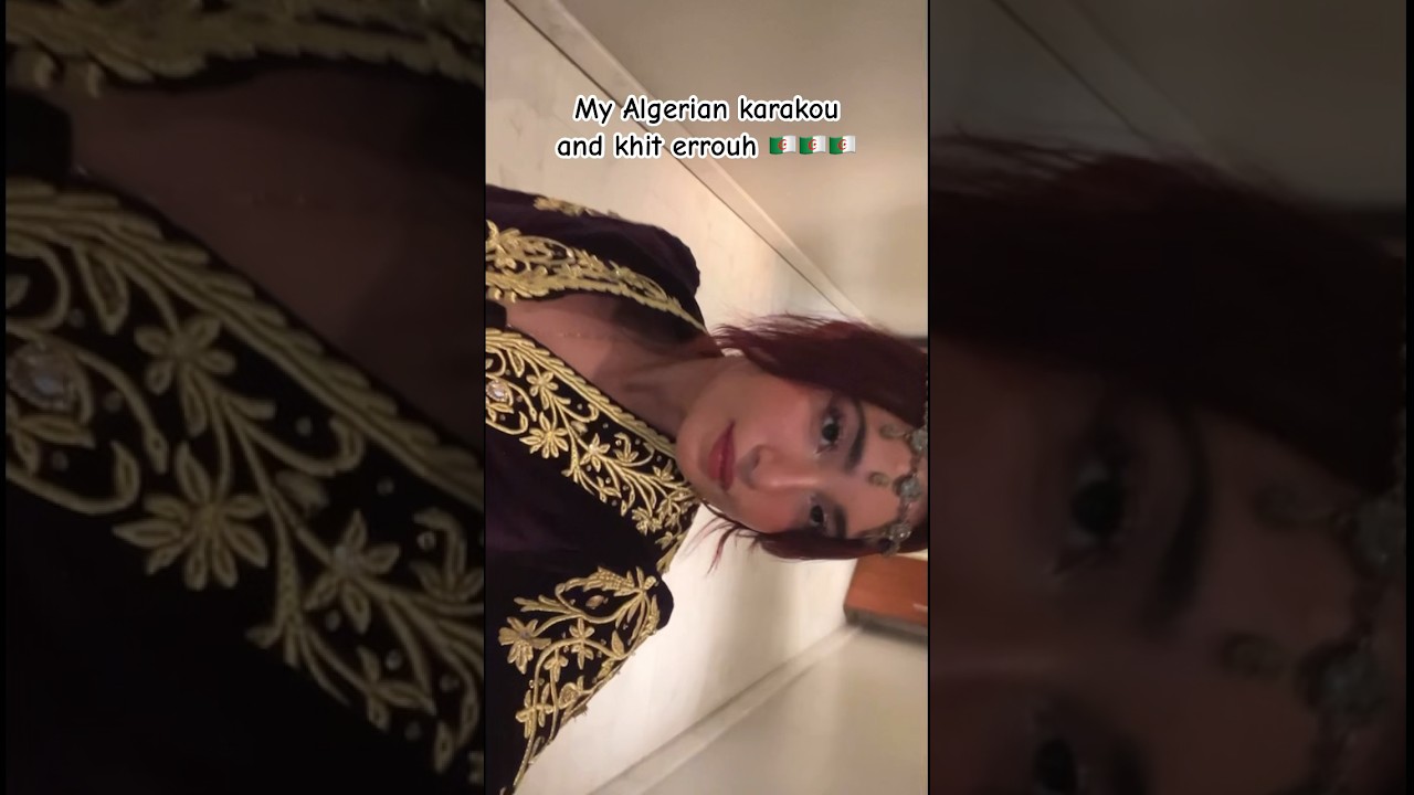 Algerian karakou and khit errouh #algeria #tradition #dz #🇩🇿 #karakoualgerois