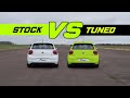 How Much Faster Can A 500 Tune Make A VW POLO STOCK VS TUNED
